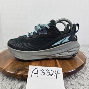 Altra Experience Wild Black Blue Athletic Trail Gym Road Running Shoe Womens 7